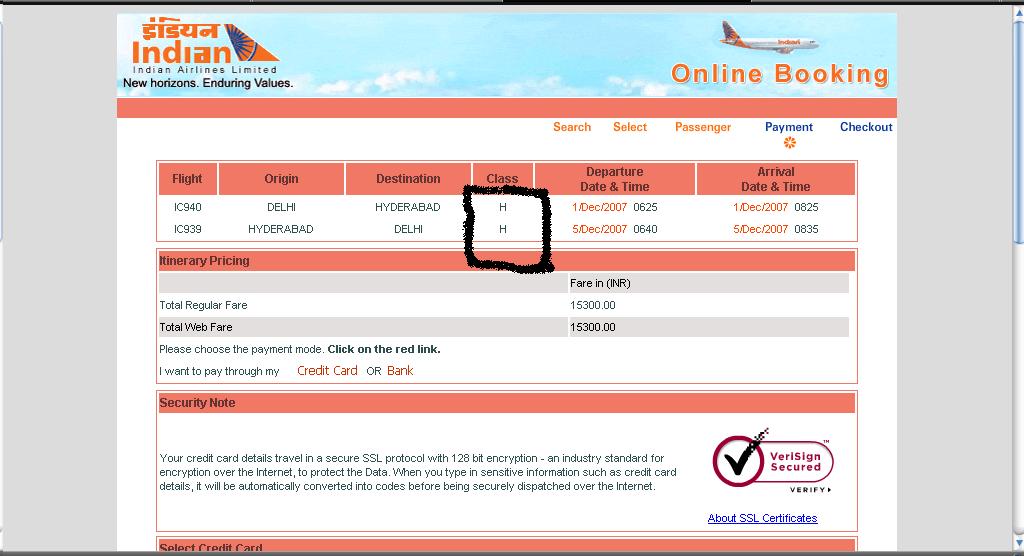 indian airlines ticket booking Gallery